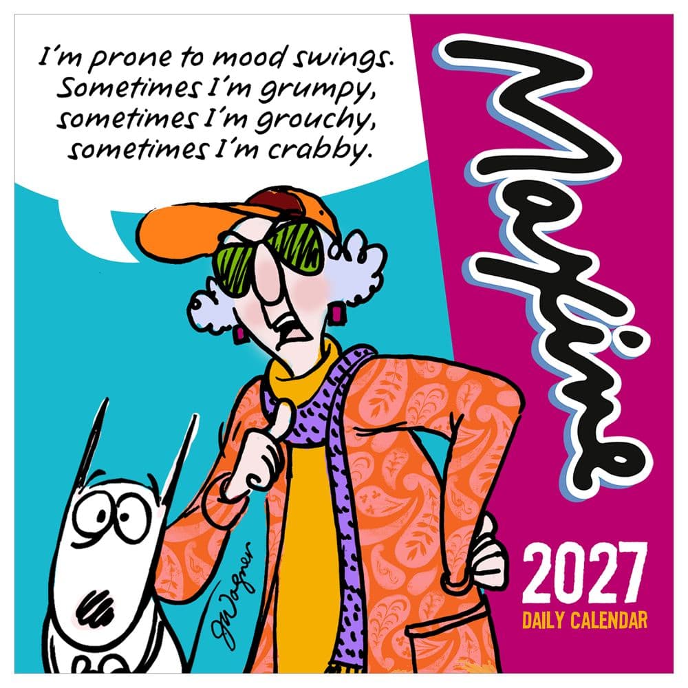 Maxine 2027 Desk Calendar Fourth Alternate Image