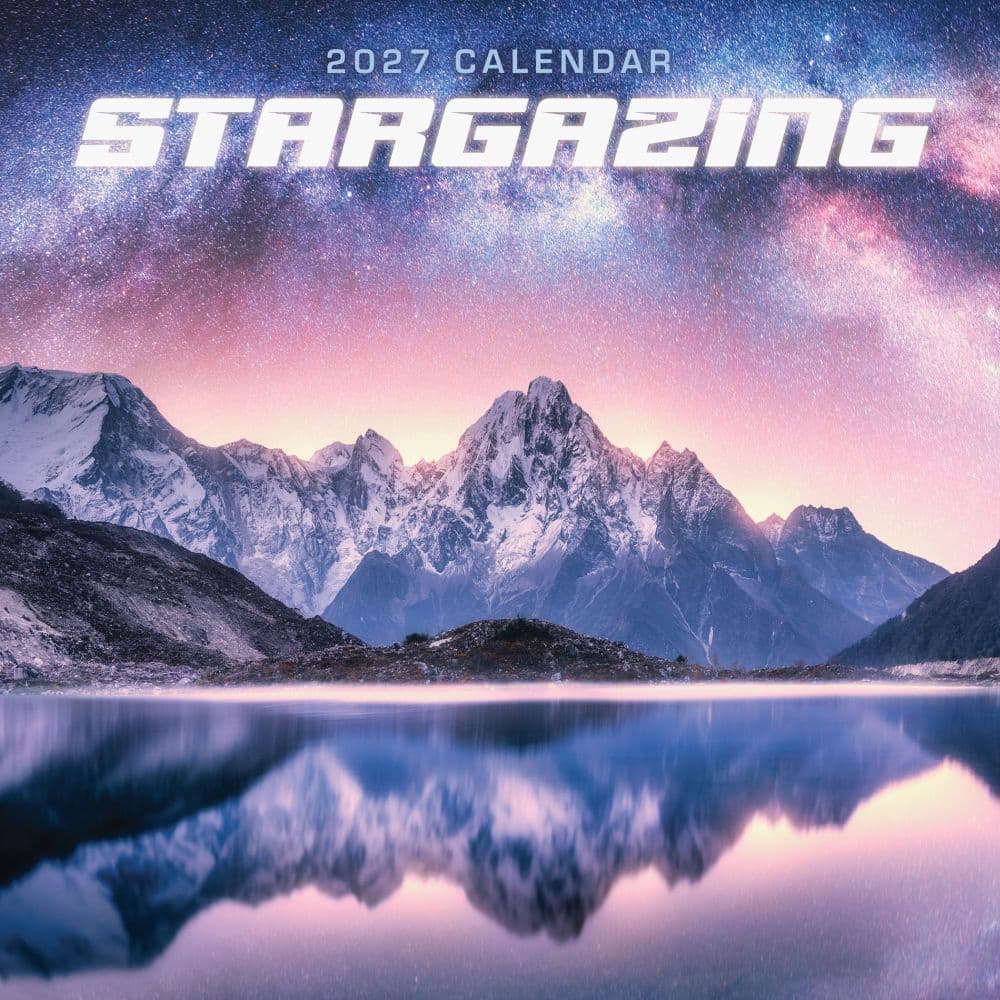 Stargazing 2027 Mini Wall Calendar Main Product Image