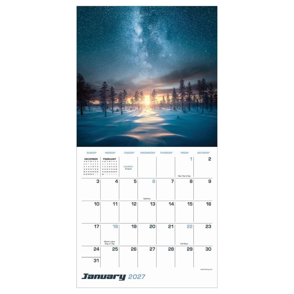 Stargazing 2027 Mini Wall Calendar Second Alternate Image