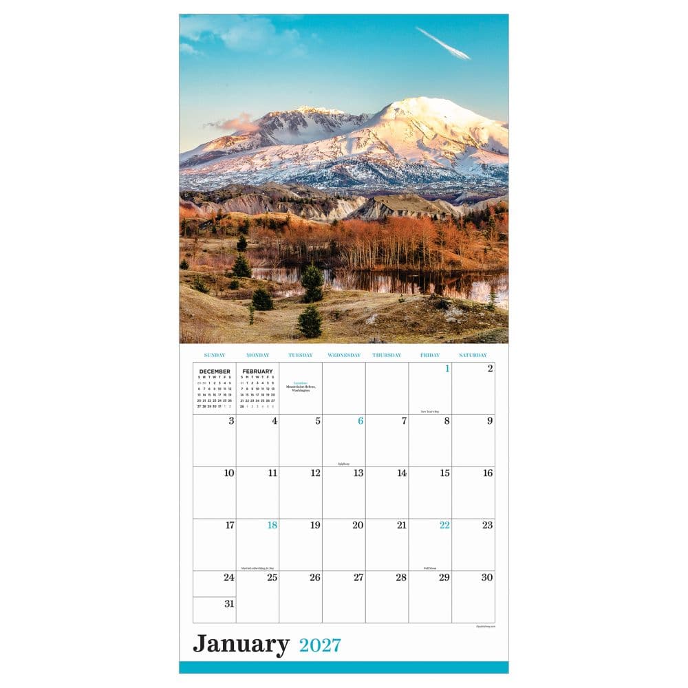Pacific Northwest 2027 Wall Calendar Second Alternate Image