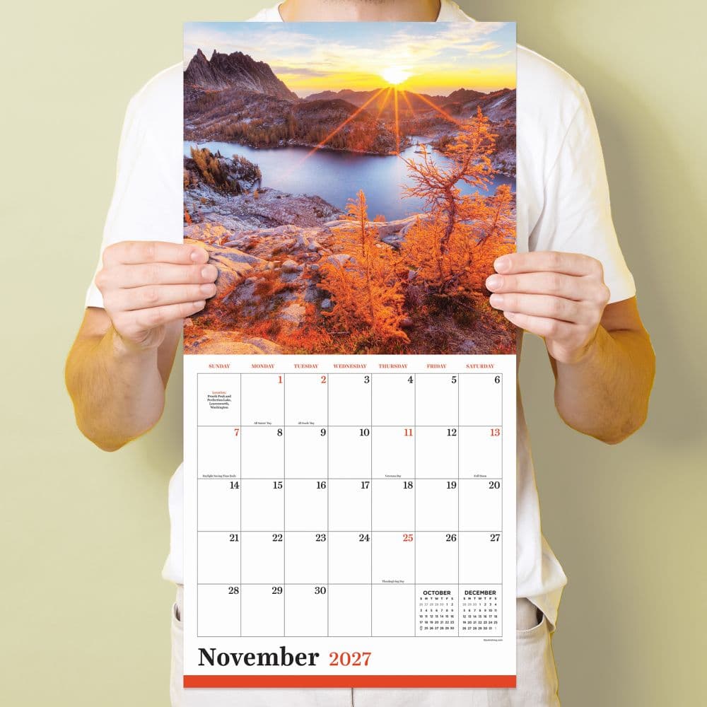 Pacific Northwest 2027 Wall Calendar Fifth Alternate Image