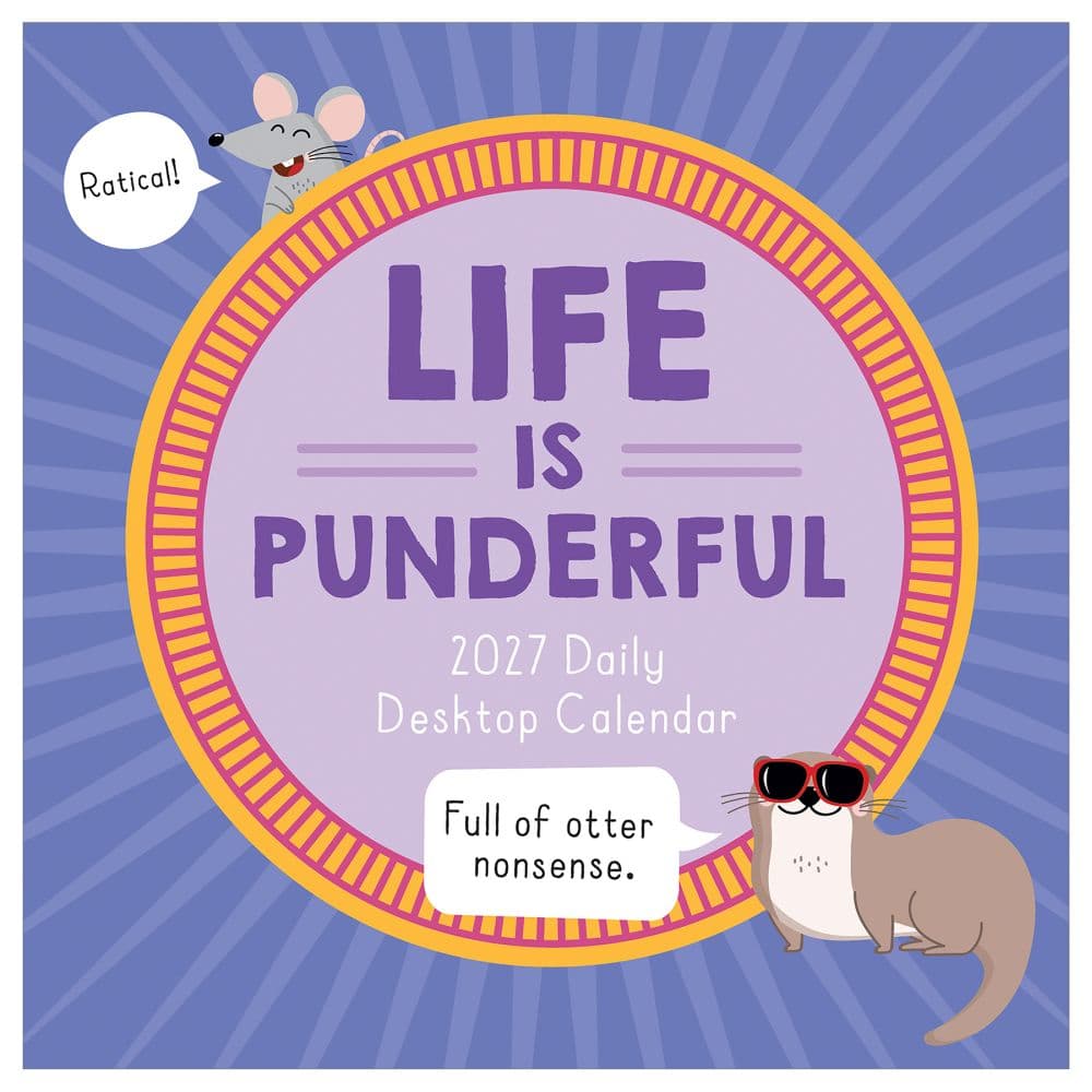 Puns of Fun 2027 Desk Calendar Fourth Alternate Image