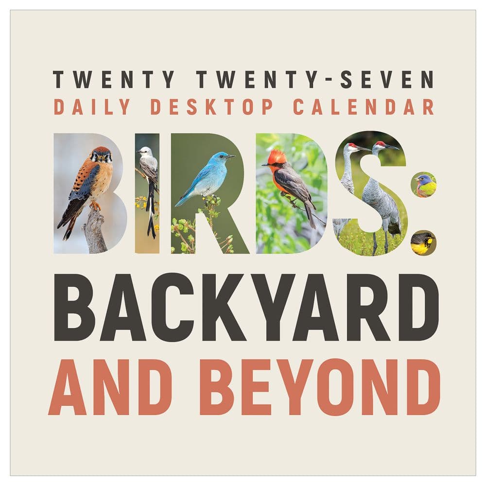 Birds Backyard and Beyond 2027 Desk Calendar Fourth Alternate Image