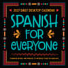 image Spanish Words 2027 Desk Calendar Main Product Image