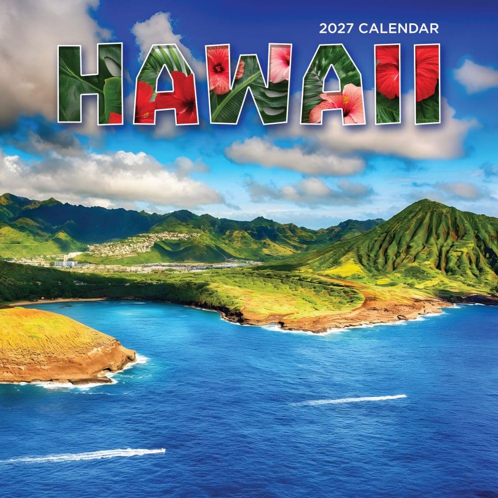Hawaii 2027 Wall Calendar Main Product Image
