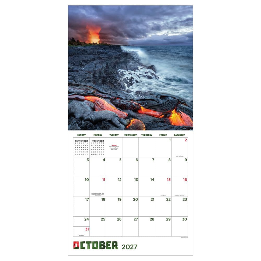 Hawaii 2027 Wall Calendar Third Alternate Image