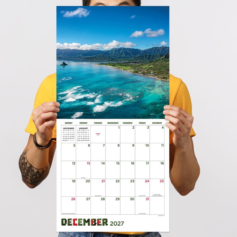 Hawaii 2027 Wall Calendar Fifth Alternate Image