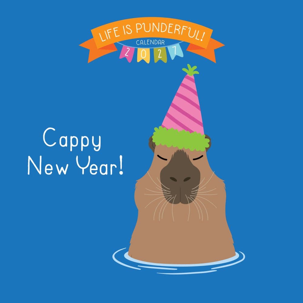 Puns of Fun 2027 Wall Calendar Main Product Image