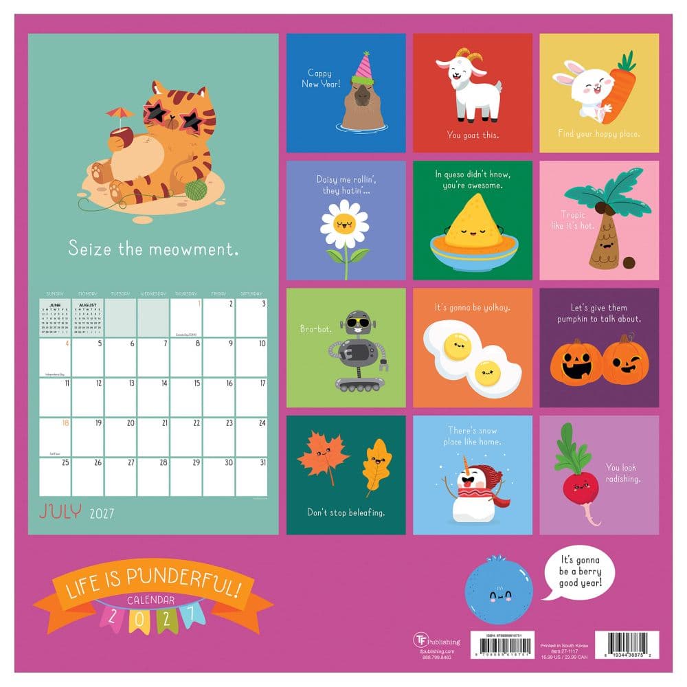 Puns of Fun 2027 Wall Calendar First Alternate Image