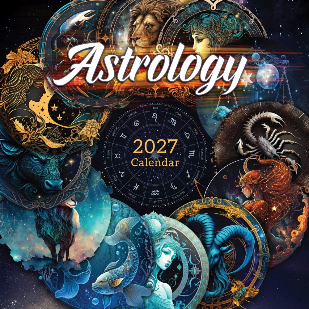 Astrology 2027 Wall Calendar Main Product Image