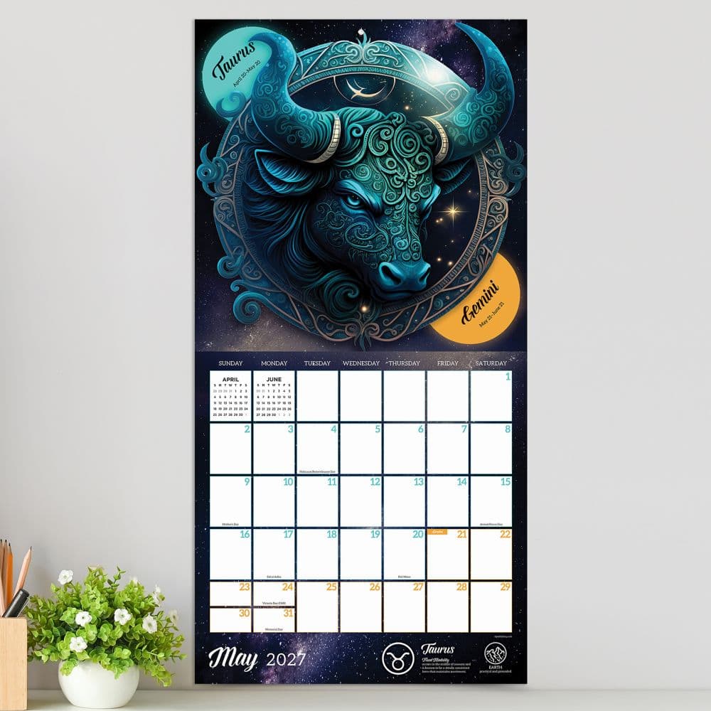 Astrology 2027 Wall Calendar Fourth Alternate Image