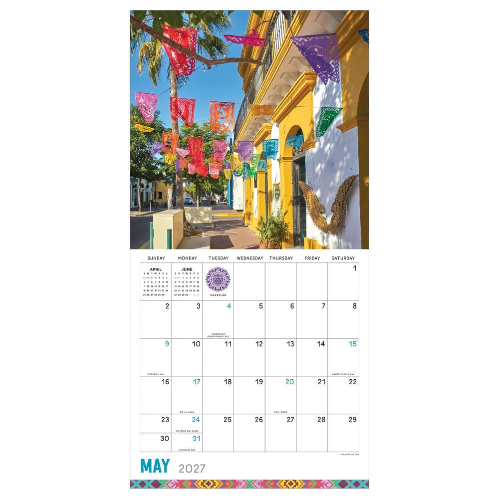 Mexico 2027 Wall Calendar Third Alternate Image