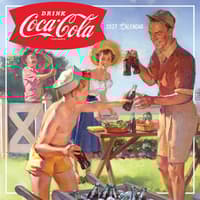 image Coca-Cola 2027 Mini Wall Calendar Main Product Image