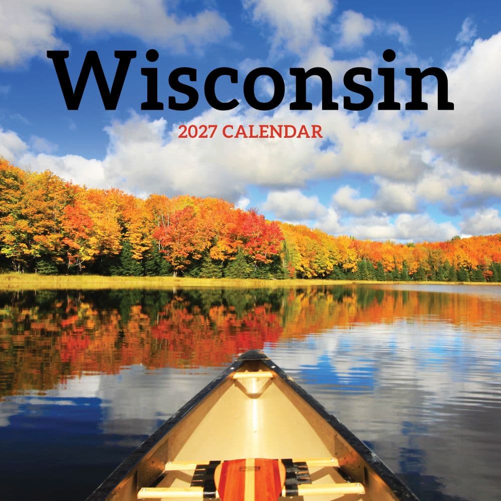 Wisconsin 2027 Wall Calendar Main Product Image