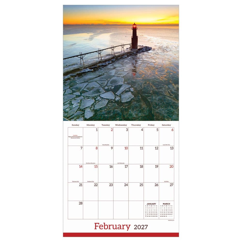 Wisconsin 2027 Wall Calendar Second Alternate Image