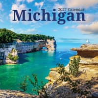 image Michigan 2027 Wall Calendar Main Product Image