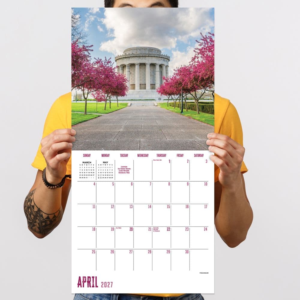 Indiana 2027 Wall Calendar Fifth Alternate Image