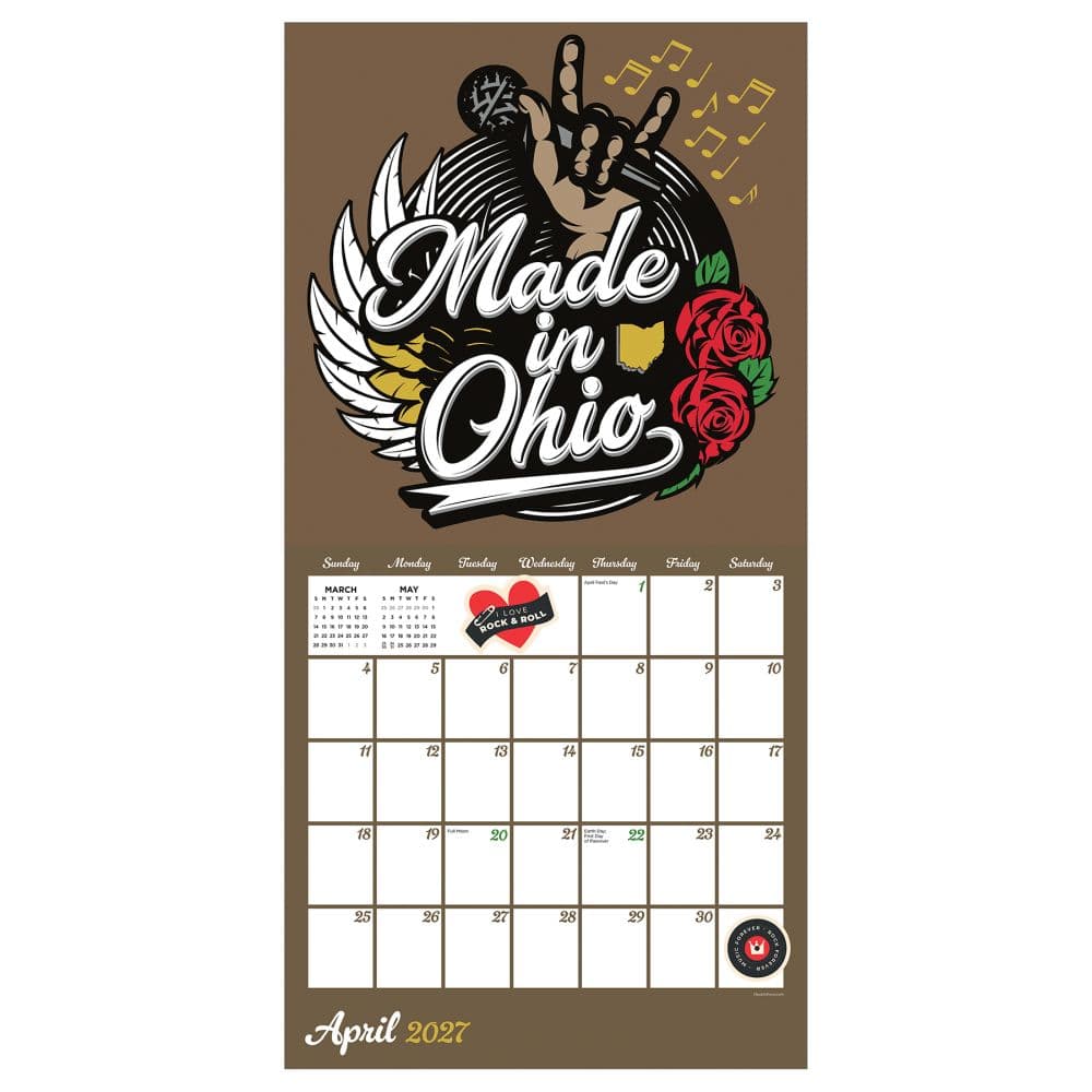 Home Ohio 2027 Wall Calendar Third Alternate Image