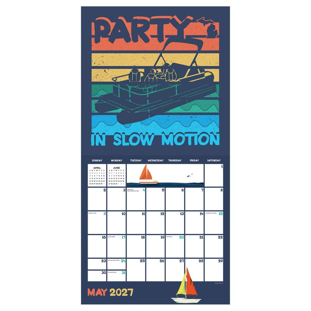 Home Michigan 2027 Wall Calendar Second Alternate Image