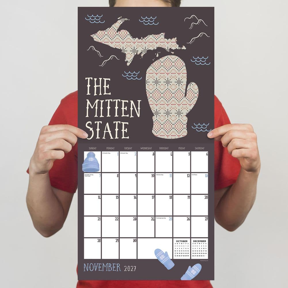 Home Michigan 2027 Wall Calendar Fifth Alternate Image