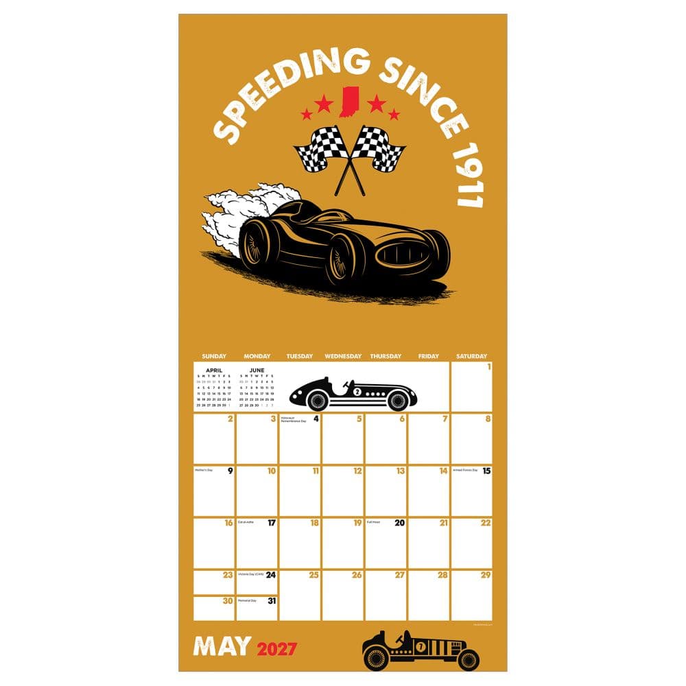 Home Indiana 2027 Wall Calendar Third Alternate Image
