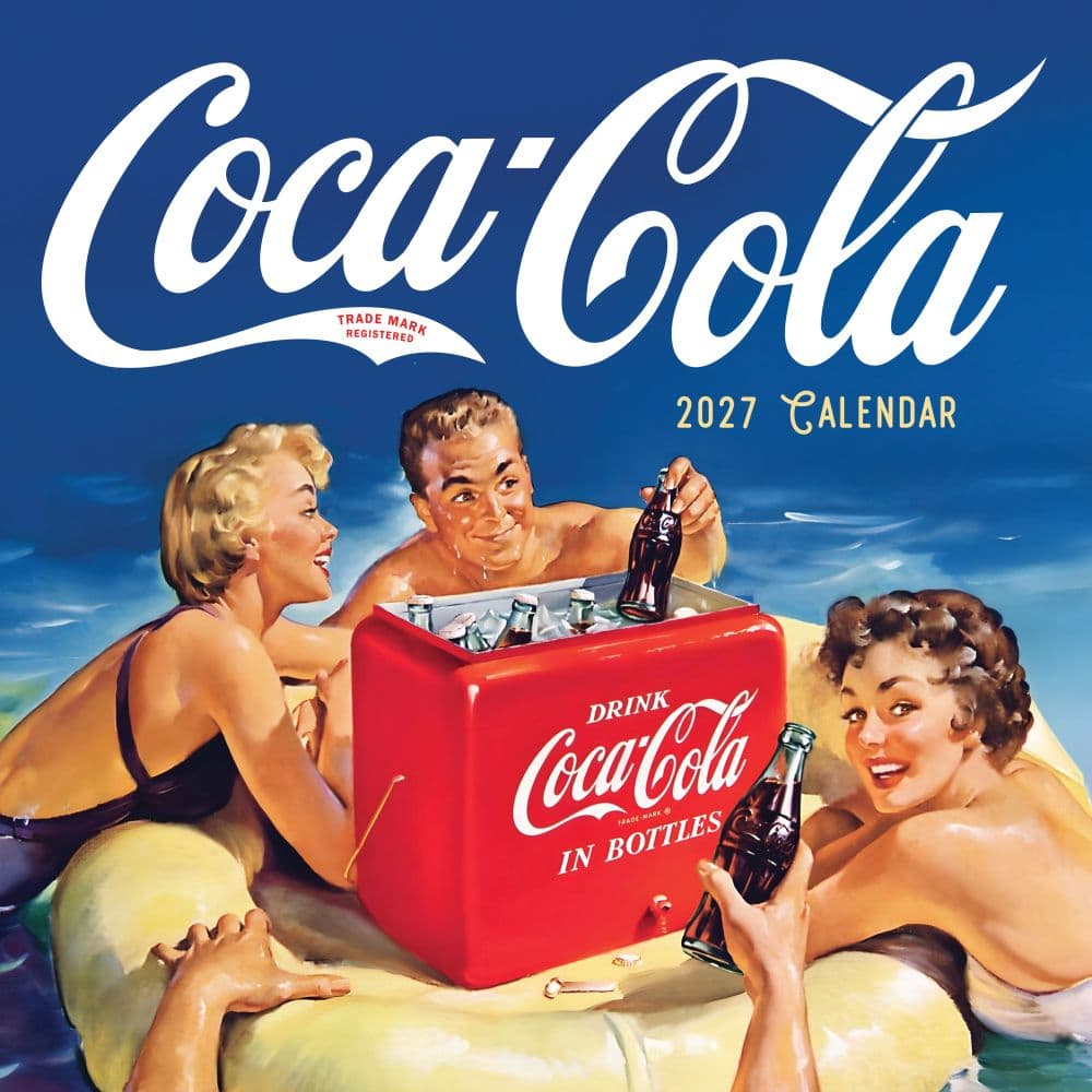 Coke Vintage Nostalgia 2027 Wall Calendar - Calendars.com