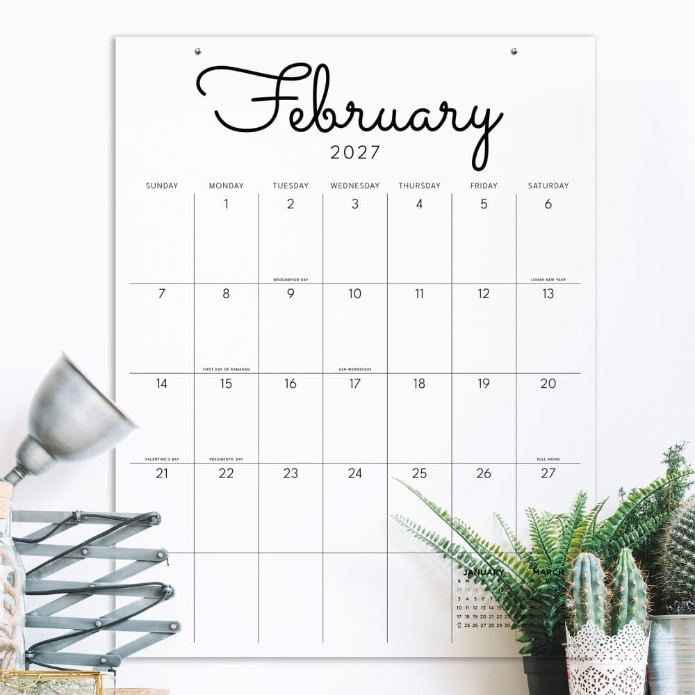 Large Art Poster 2027 Wall Calendar Second Alternate Image