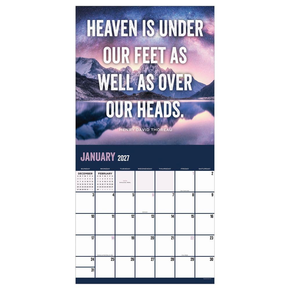 Great Outdoors 2027 Wall Calendar Second Alternate Image