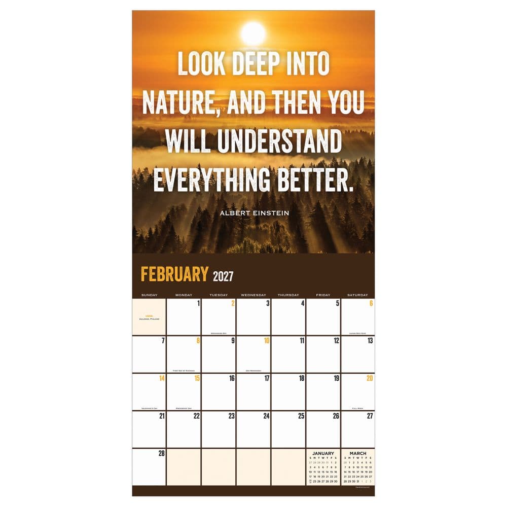 Great Outdoors 2027 Wall Calendar Third Alternate Image