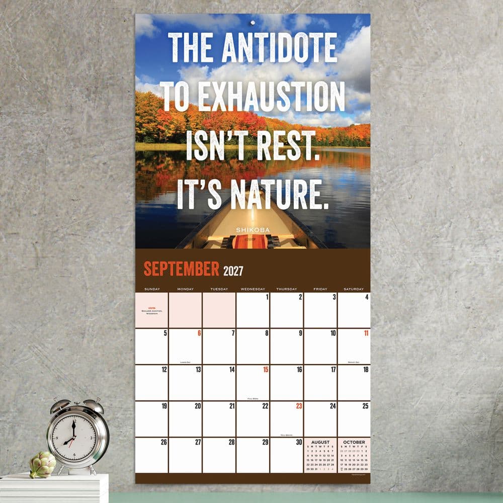 Great Outdoors 2027 Wall Calendar Fourth Alternate Image