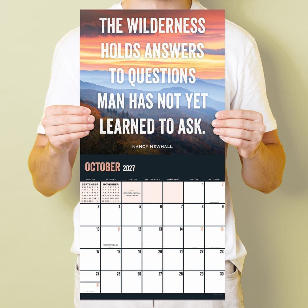 Great Outdoors 2027 Wall Calendar Fifth Alternate Image