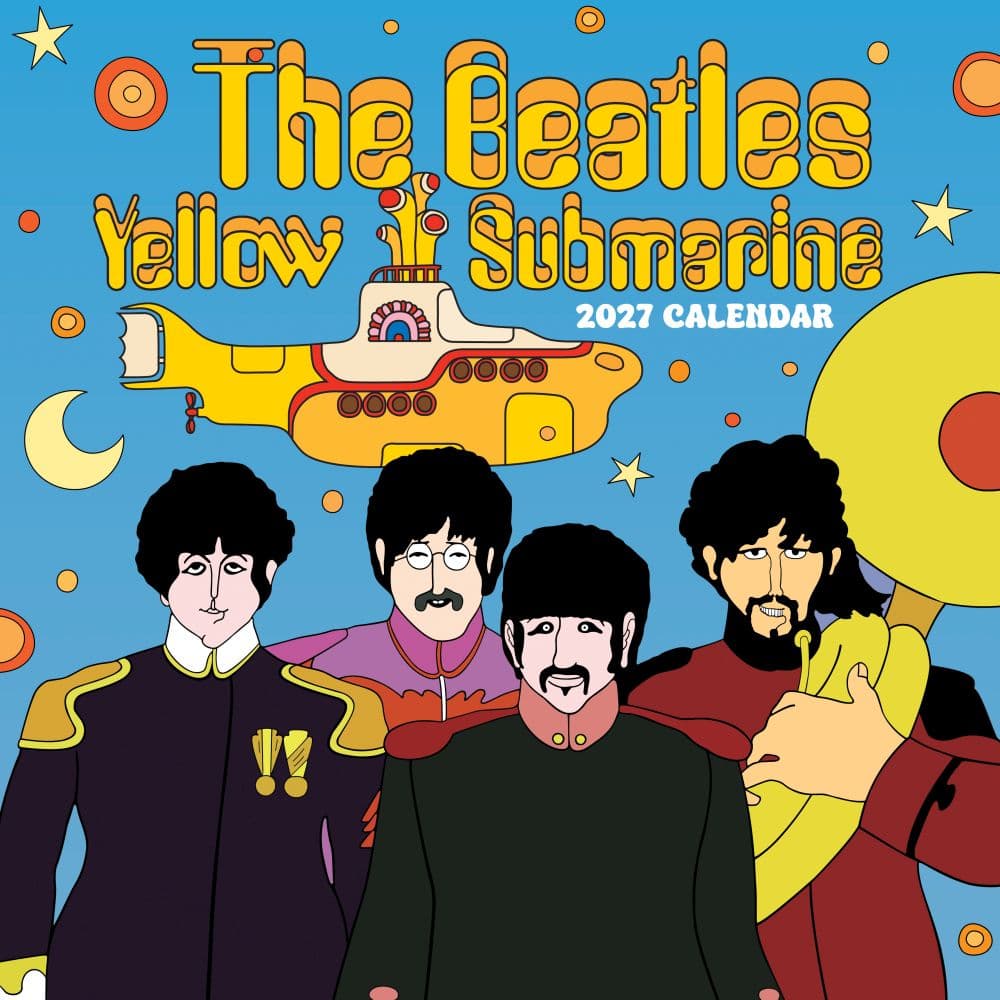 The Beatles Yellow Submarine 2027 Wall Calendar Main Product Image