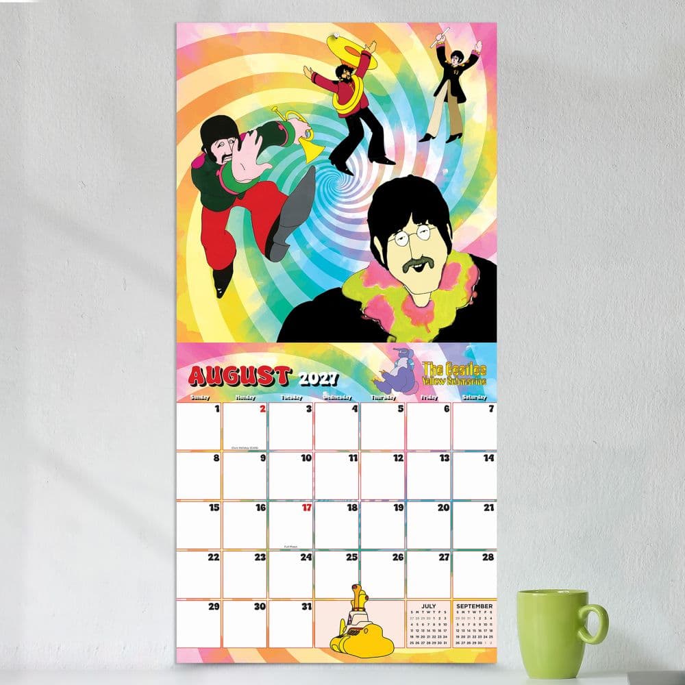 The Beatles Yellow Submarine 2027 Wall Calendar Fourth Alternate Image