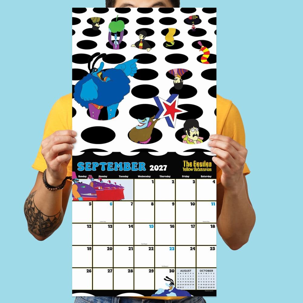The Beatles Yellow Submarine 2027 Wall Calendar Fifth Alternate Image
