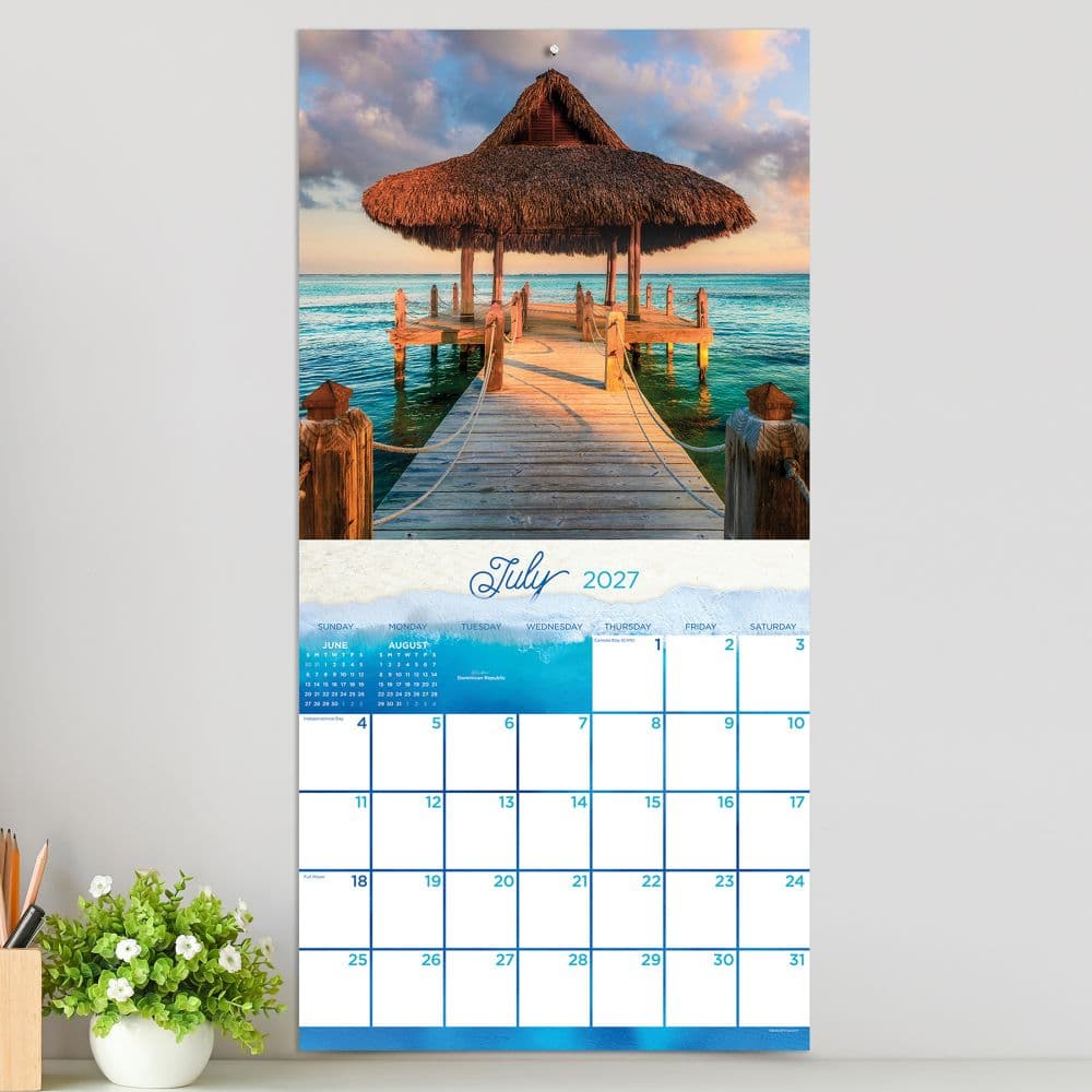 Tropical Escapes 2027 Wall Calendar Fourth Alternate Image