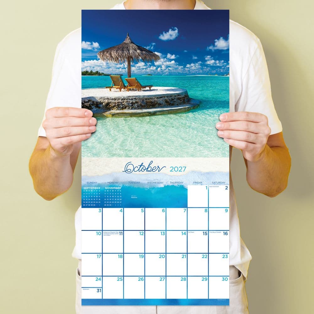 Tropical Escapes 2027 Wall Calendar Fifth Alternate Image
