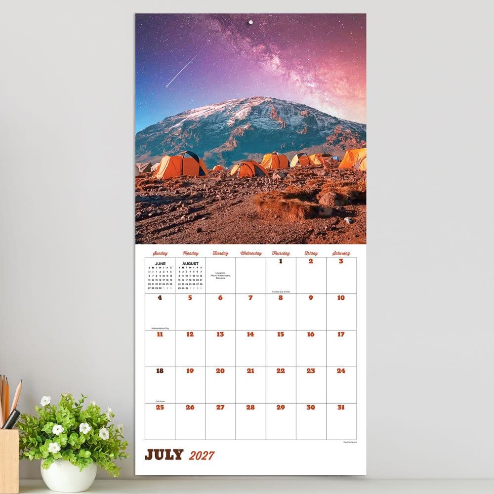 Mountains 2027 Wall Calendar Fourth Alternate Image