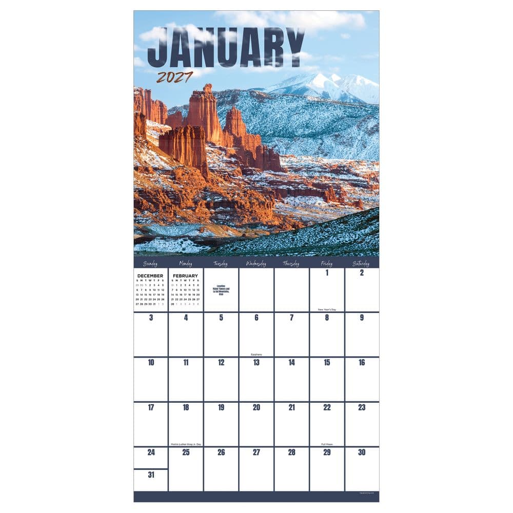 Landscapes 2027 Wall Calendar Second Alternate Image