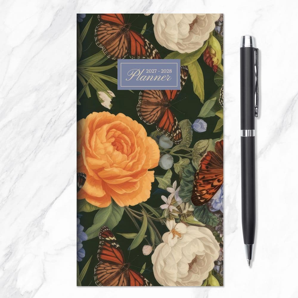 Vintage Blooms 2027 2 Year Monthly Pocket Planner Sixth Alternate Image