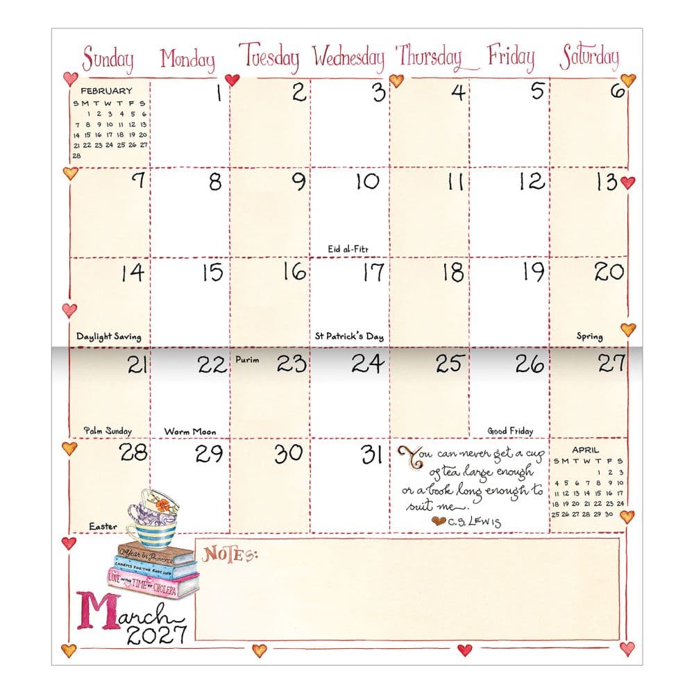 Susan Branch 2027 2 Year Monthly Pocket Planner Fourth Alternate Image