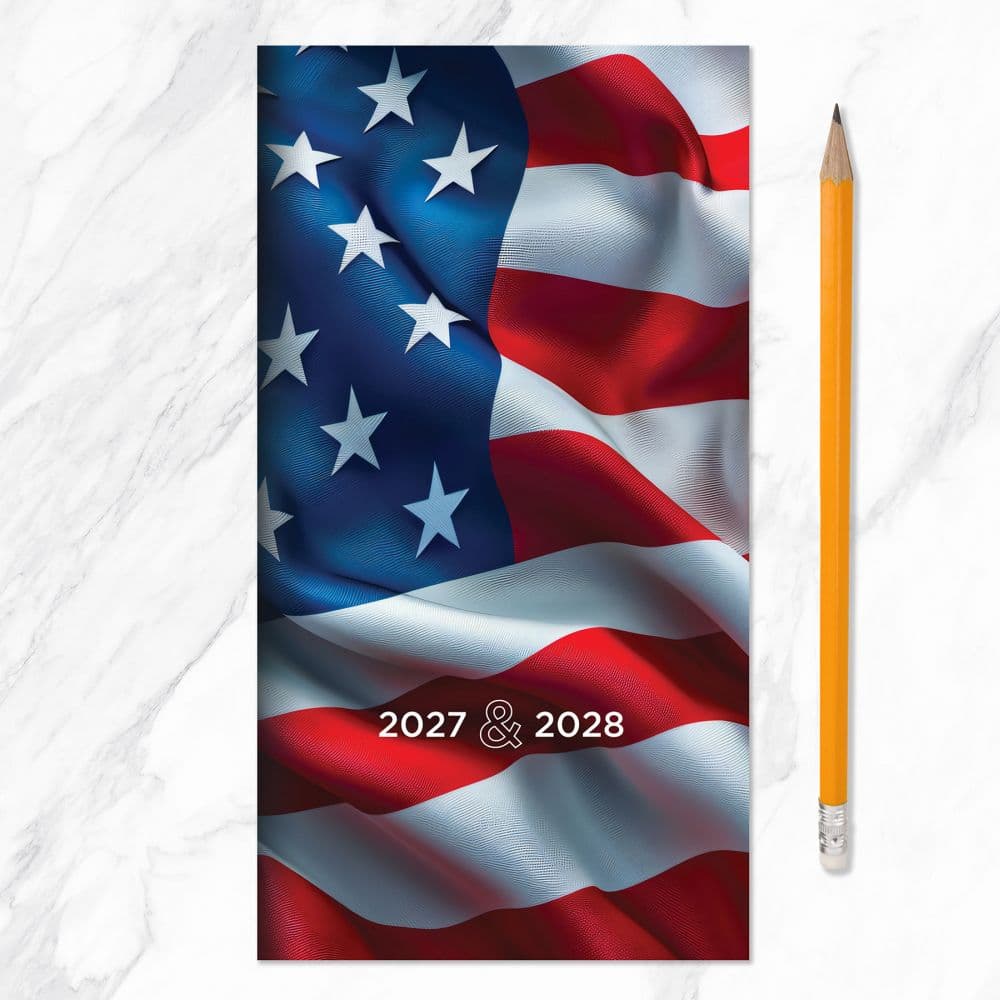 Flag 2027 2 Year Monthly Pocket Planner Sixth Alternate Image