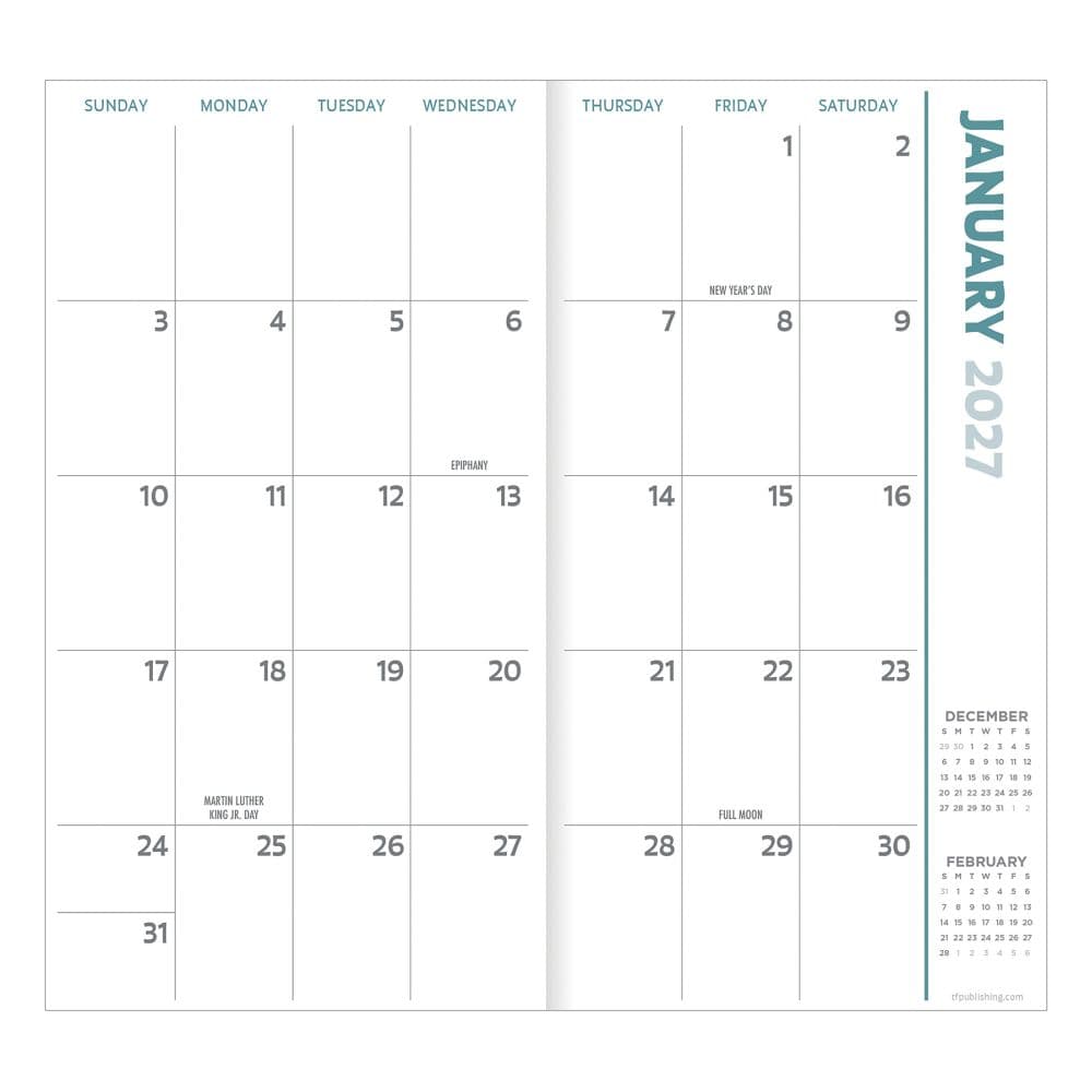 Kitten 2027 2 Year Monthly Pocket Planner Second Alternate Image