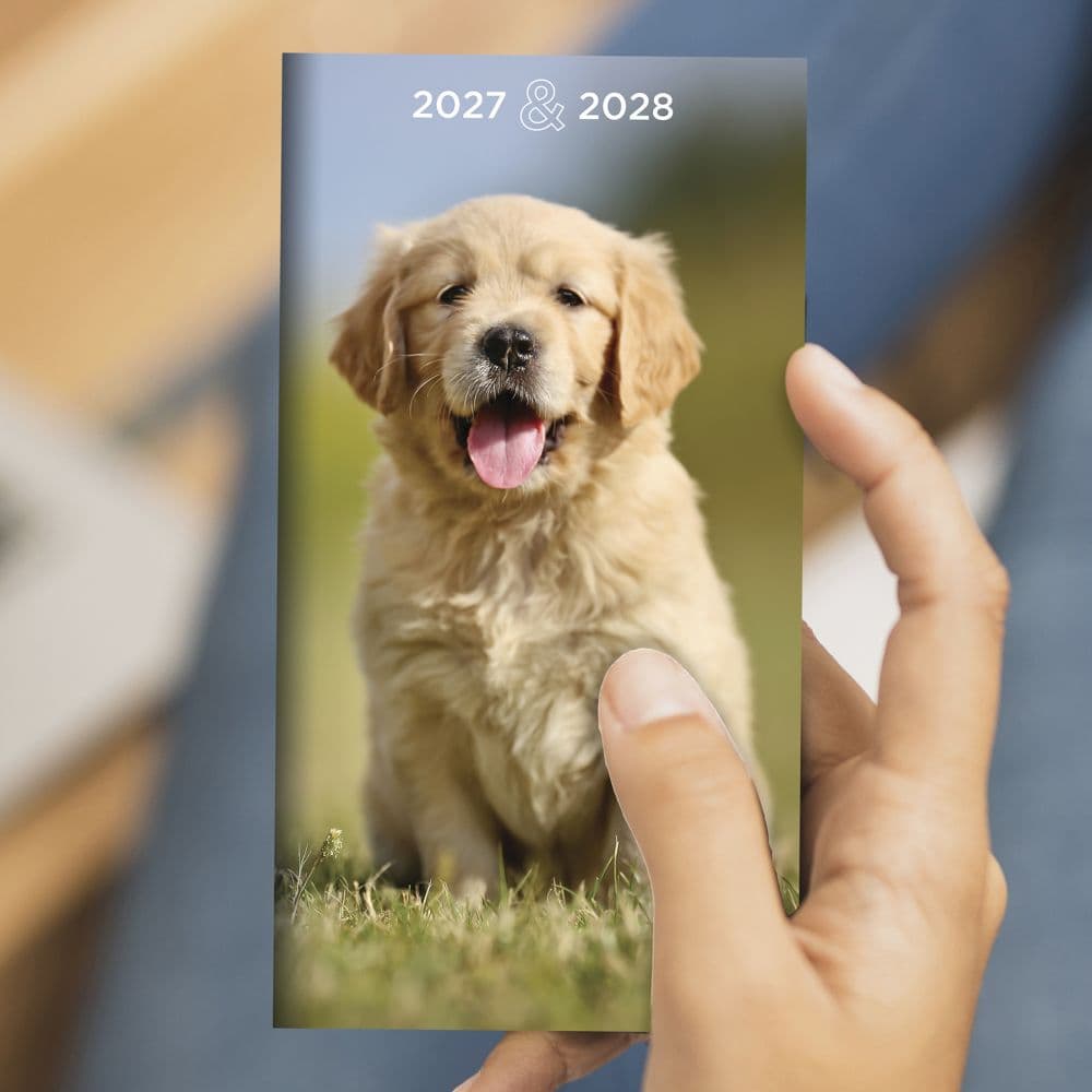 Dog 2027 2 Year Monthly Pocket Planner Eighth Alternate Image