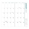 image Blue Toile 2027 2 Year Monthly Pocket Planner Second Alternate Image