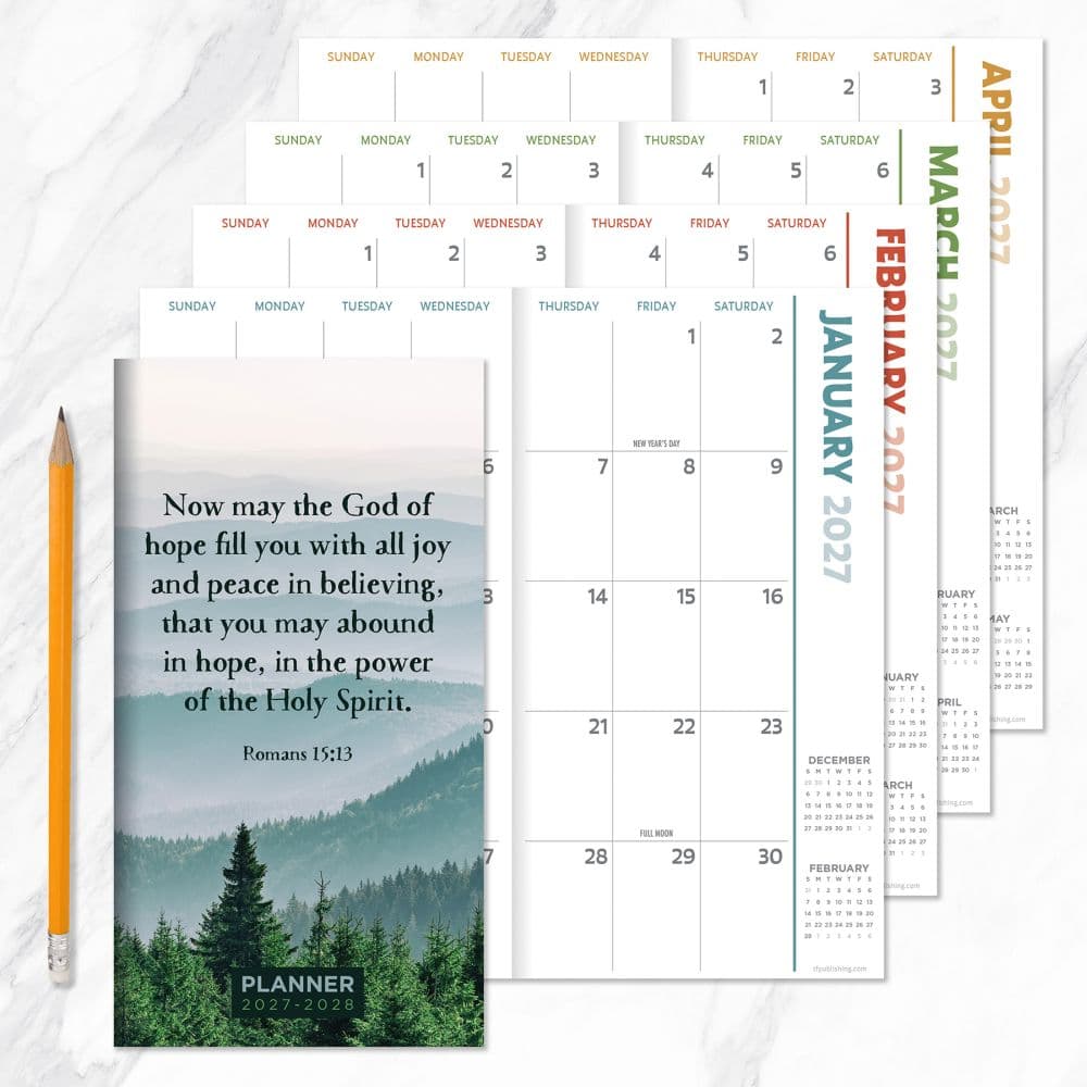Bible 2027 2 Year Monthly Pocket Planner Seventh Alternate Image