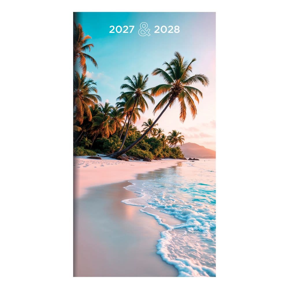 Beaches 2027 2 Year Monthly Pocket Planner Main Product Image