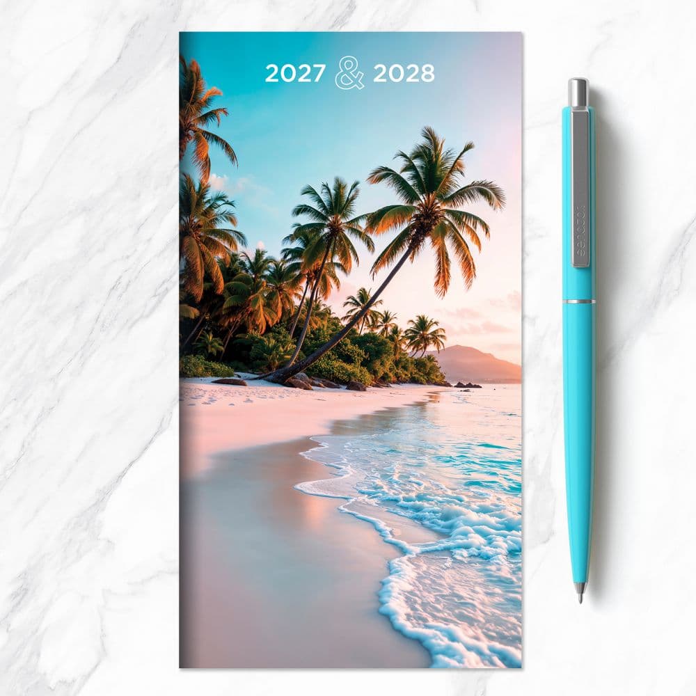 Beaches 2027 2 Year Monthly Pocket Planner Sixth Alternate Image