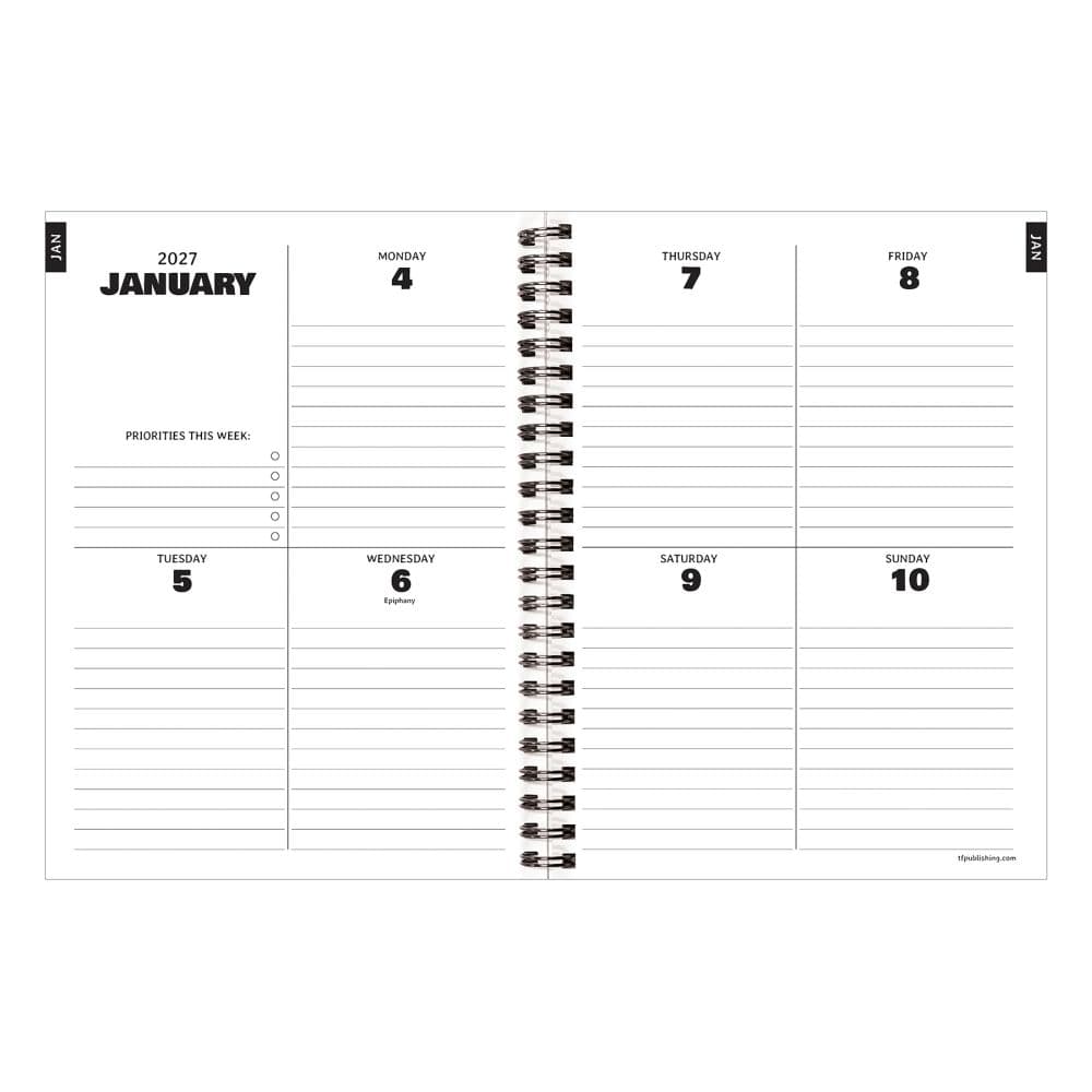 Maxine 2027 Medium Weekly Monthly Planner Third Alternate Image