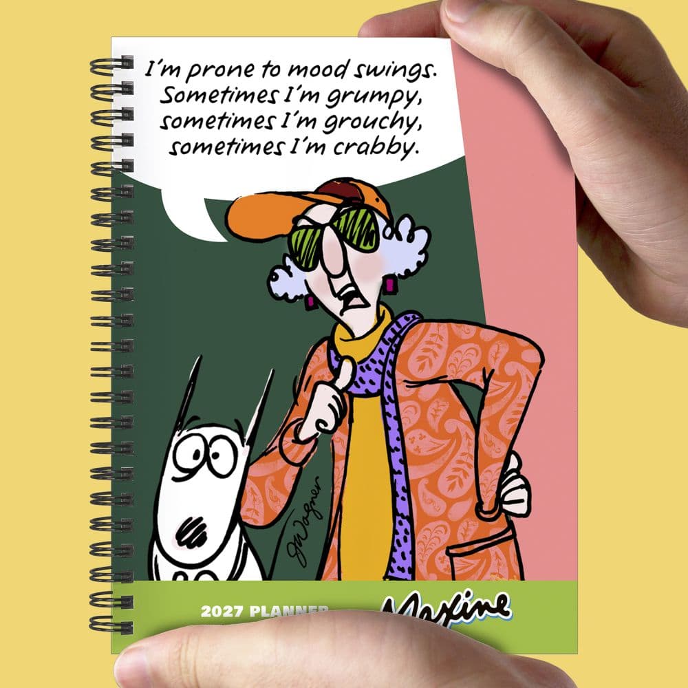 Maxine 2027 Medium Weekly Monthly Planner Sixth Alternate Image