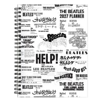 image Beatles 2027 Medium Weekly Monthly Planner Main Product Image